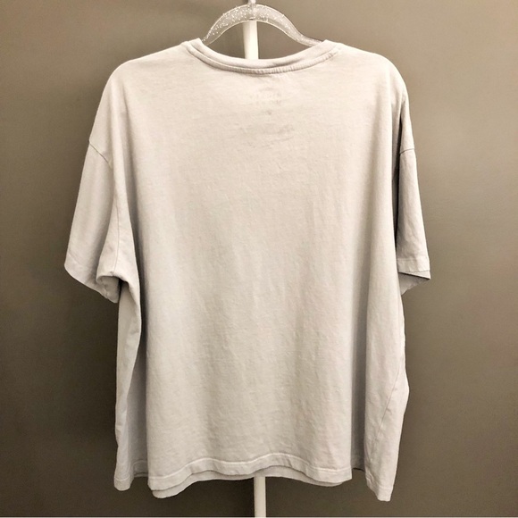 Mickey Mouse Disney Mickey and Friends Gray Graphic Oversized Casual T Shirt Tee - Picture 5 of 14